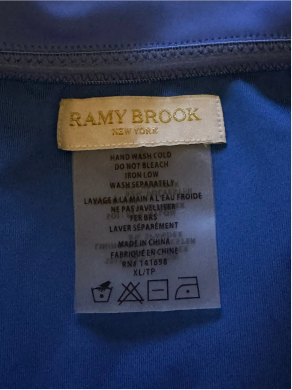 Ramy Brook Minna One-Piece Swimsuit Blue